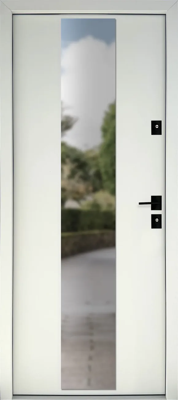 DELTA Glass Vision üvegezett acél bejárati ajtó
